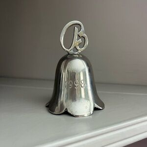Reed & Barton 1998 Annual Silverplate Christmas Bell